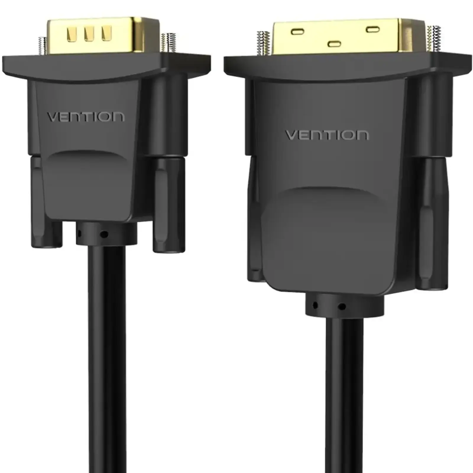 Кабель DVI M (24+1) - VGA M, 1.5 м, чорний Vention (EABBG) UA
