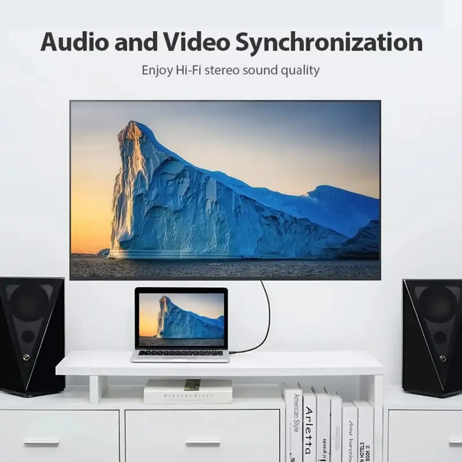 Кабель HDMI M - M, 1.0 м, V2.0, 4K 60Гц PVC Vention (AAIBF) UA