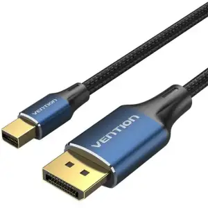 Кабель mini DisplayPort M - DisplayPort M 2.0м, 8K 60hz, (7680x4320) двонаправлений,голубий, Vention (HCFLH) UA