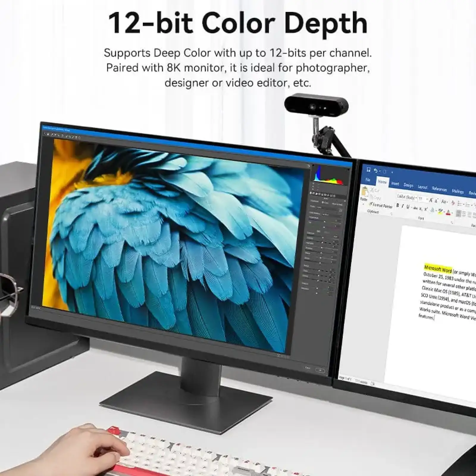 Кабель mini DisplayPort M - DisplayPort M 2.0м, 8K 60hz, (7680x4320) двонаправлений,голубий, Vention (HCFLH) UA