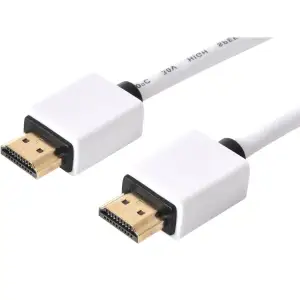 Кабель HDMI M - M, 1.0м, Sandberg, HDMI-2.0 білий (308-97) UA