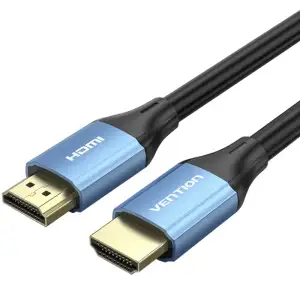Кабель HDMI M - M, 2.0 м, V2.0, 4K 60Гц, Aluminum Alloy Blue Vention (ALHSH) UA