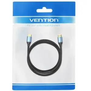 Кабель HDMI M - M, 2.0 м, V2.0, 4K 60Гц, Aluminum Alloy Blue Vention (ALHSH) UA