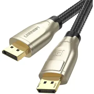 Кабель DisplayPort M - M 3.0 м, V1.4 8K Zinc Alloy Shell DP112 чорний UGREEN (60844) UA
