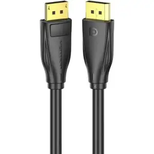 Кабель DisplayPort M - M 1.5м, V1.4, 8K 60 Гц, зворотня сумісність, PVC, Vention (HCDBG) UA
