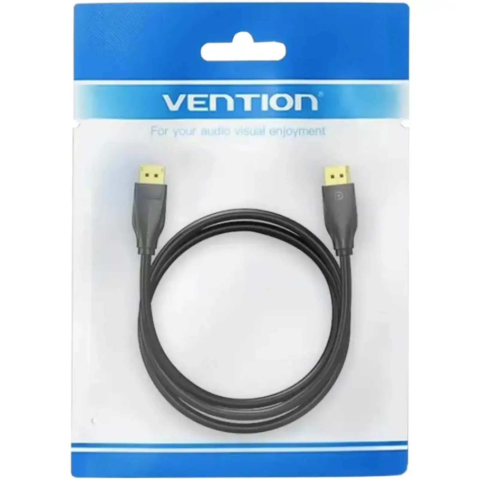 Кабель DisplayPort M - M 1.5м, V1.4, 8K 60 Гц, зворотня сумісність, PVC, Vention (HCDBG) UA
