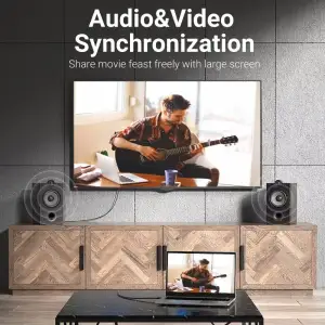 Кабель HDMI M - M, 1.0 м, V2.0, 4K 60Гц PVC сірий Vention (ALEHF) UA