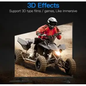 Кабель HDMI M - Micro M, 1.0 м, V2.0 4K 60Гц 18Gbps HDR Dolby, PVC Vention (VAA-D03-B100) UA
