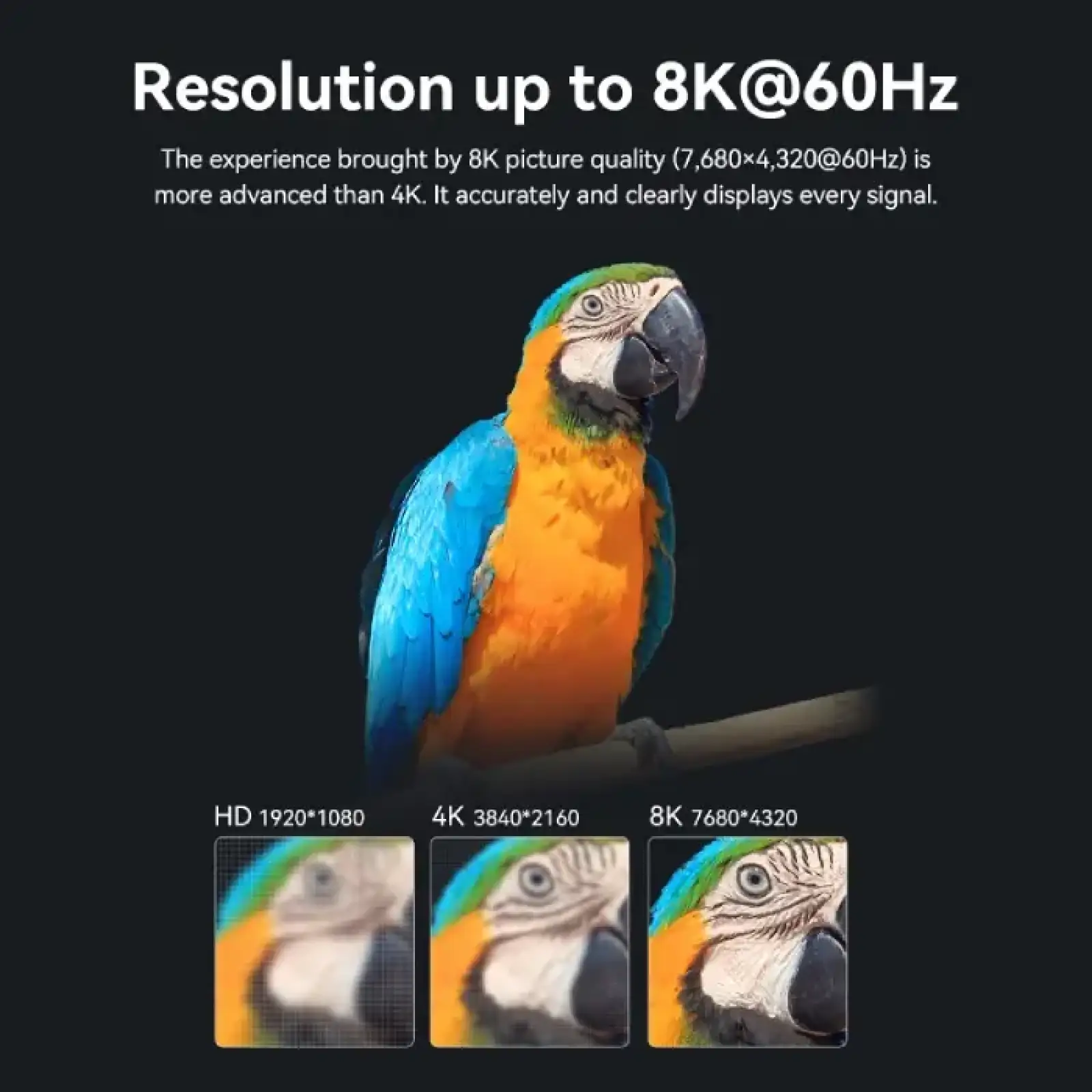 Кабель HDMI M - M, 60.0 м, V2.1, Optical 8K 60Гц 48Gbps Dolby 7.1 TPE Black Zinc Alloy Type Vention (ALBBAE) UA