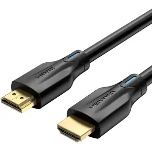 Кабель HDMI M - M, 1.0 м, V2.1, Engineering 8K 60Гц 48Gbps PVC Black Vention (AANBF) UA