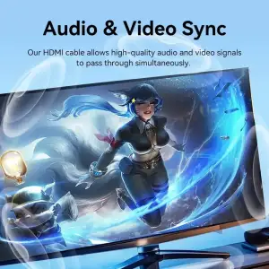 Кабель HDMI M - M, 1.5м, V2.0, 4K 60Гц PVC Vention (AACBG) UA