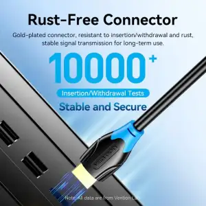 Кабель HDMI M - M, 1.5м, V2.0, 4K 60Гц PVC Vention (AACBG) UA