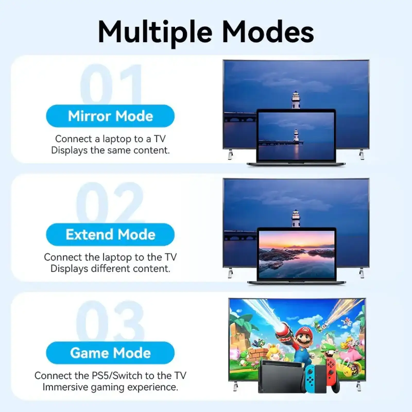Кабель HDMI M - M, 1.5м, V2.0, 4K 60Гц PVC Vention (AACBG) UA