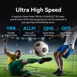 Кабель HDMI M - Mini M 2.0 м, V2.1 8K 60Гц Aluminum Alloy Type, Green Vention (AGJGH) UA