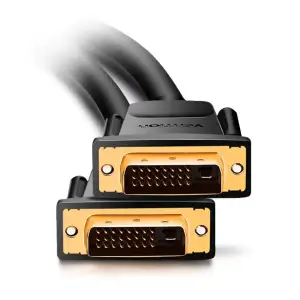 Кабель DVI-D 24M - 24M, 1.5 м, 2K 60Hz Dual Linik Vention (EAABG) UA