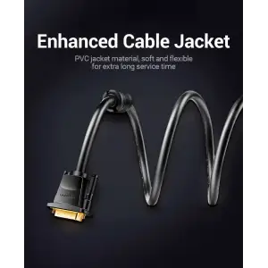 Кабель DVI-D 24M - 24M, 1.5 м, 2K 60Hz Dual Linik Vention (EAABG) UA