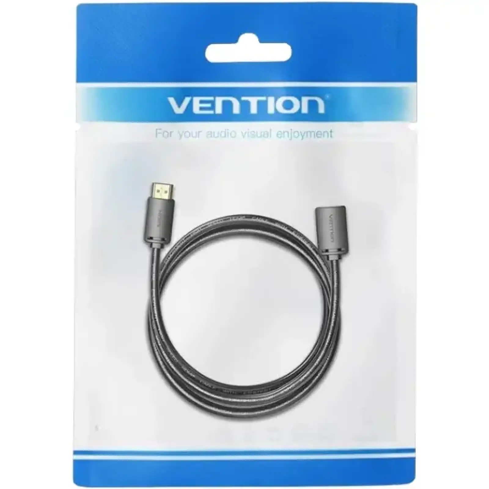 Кабель продовжувач HDMI M - F V2.0, 0.5м 4K 60Гц PVC, Vention (AHCBD) UA