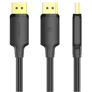 Кабель DisplayPort M - M 3.0м, V1.2, 4K 60 Гц 3D Dolby 7.1 Vention (HAKBI) UA
