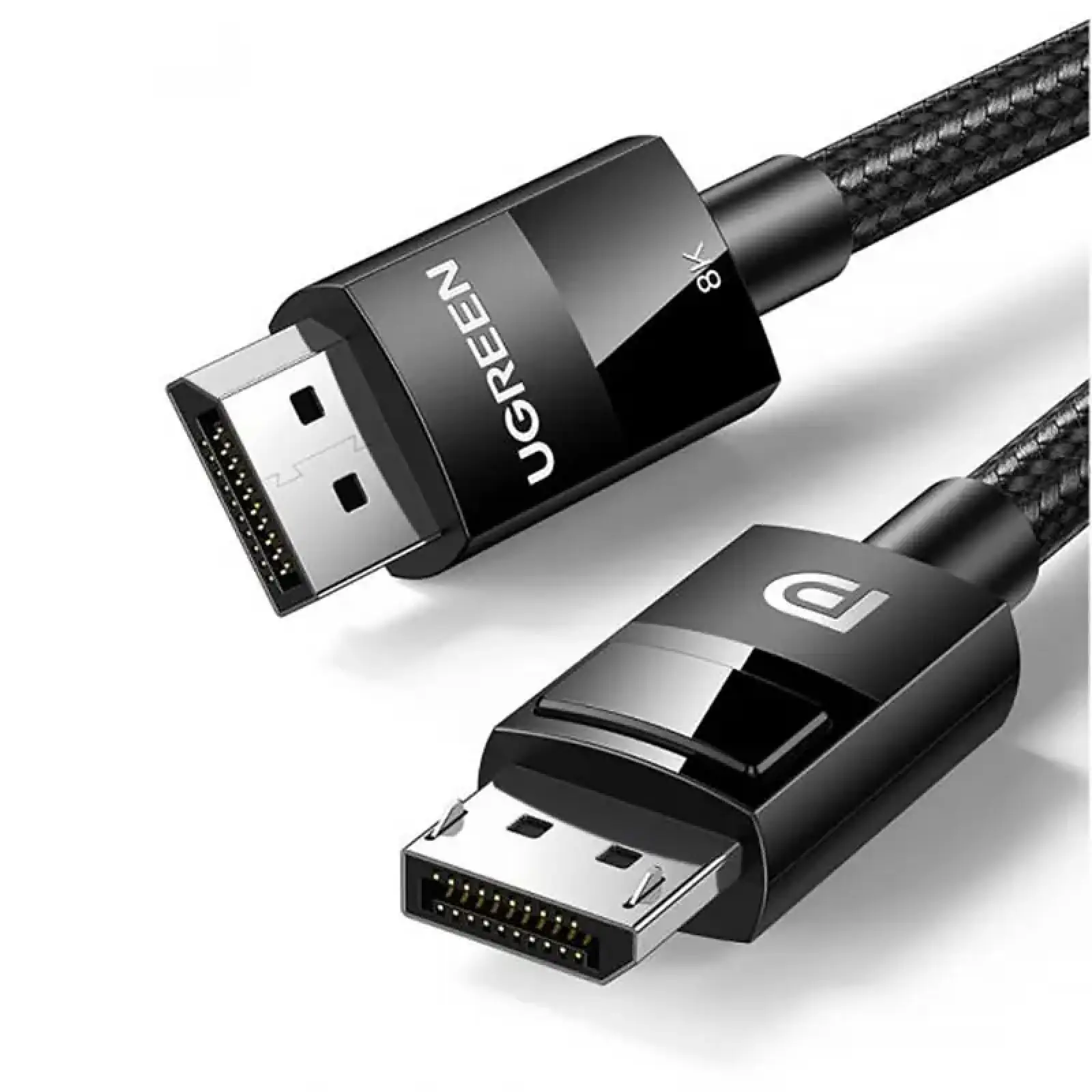 Кабель DisplayPort M - M V1.4 8K 3м Plastic Case Braided Cable DP114 Чорний UGREEN (80393) UA