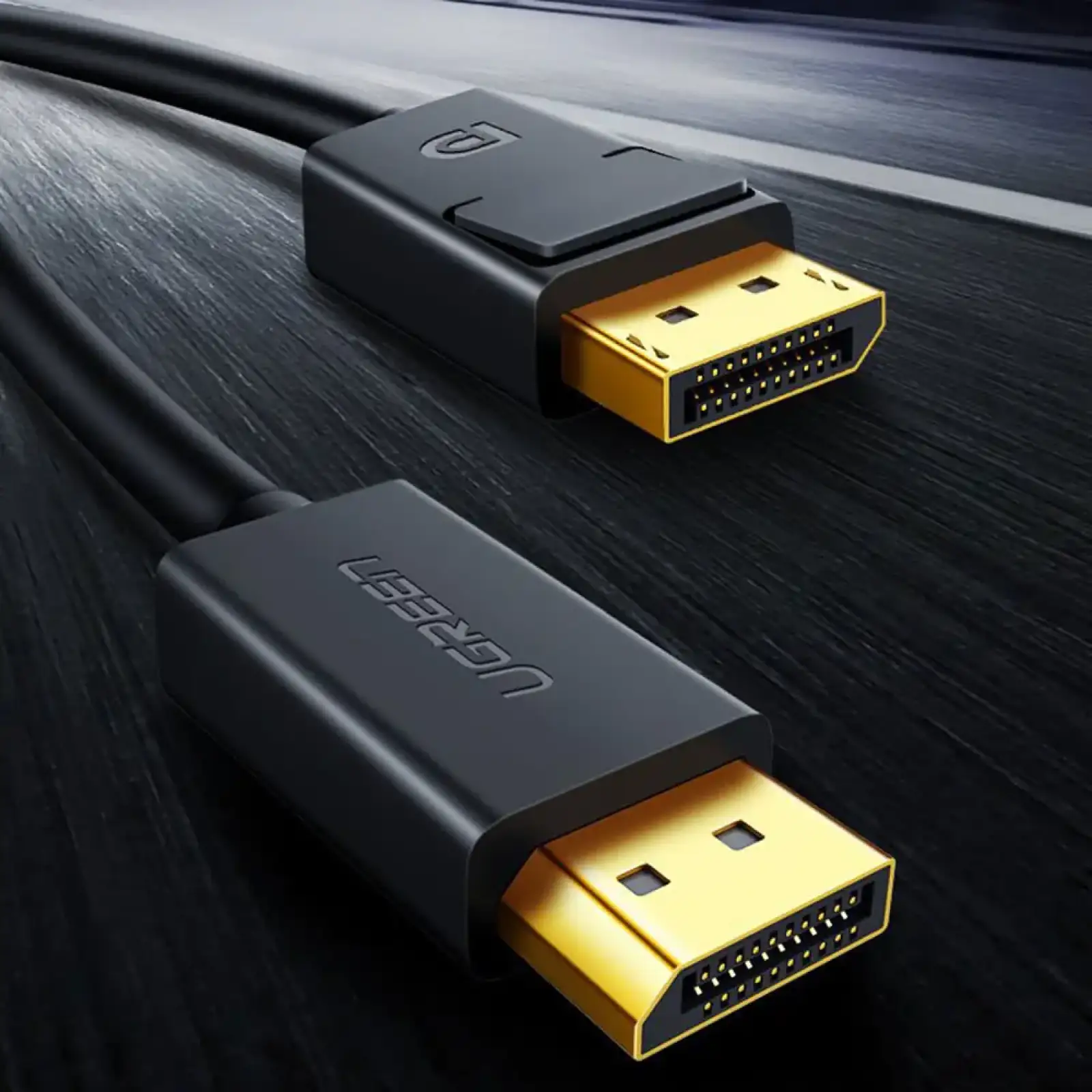 Кабель DisplayPort M - M V1.2 Cable 4K@60Hz; 2K@144Hz 2m DP102 чорний UGREEN (10211) UA