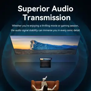 Кабель HDMI M - M, 5.0 м, V2.0, 4K 60Гц, обплетення, Zinc Alloy Type чорний Vention (ALMBJ) UA