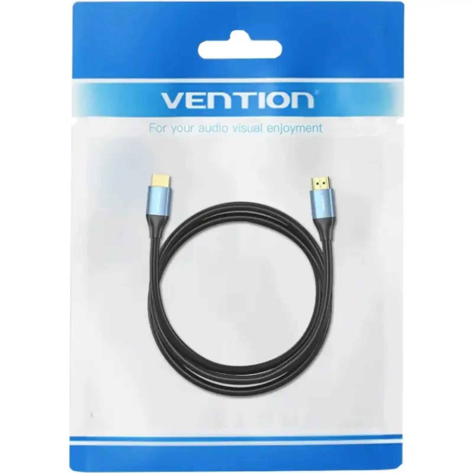 Кабель HDMI M - M, 1.5м, V2.0, 4K 60Гц Aluminum alloy, синій Vention (ALHSG) UA