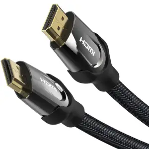 Кабель HDMI M - M, 3.0 м, V2.0, 4K 60Гц, обплетення, Zinc Alloy Type чорний Vention (VAA-B05-B300) UA