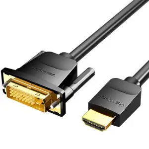 Кабель HDMI M - DVI (24+1 24+5), 2.0 м, PVC Vention (ABFBH) UA