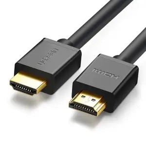Кабель HDMI M - M, 5.0 м, V2.0 Cafule 4K, HD104 UGREEN Чорний (10109) UA