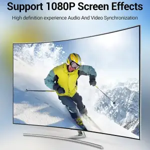 Кабель HDMI M - Mini M, 2.0 м, V2.0 4K 60Гц 18Gbps PVC Vention (VAA-D02-B200) UA
