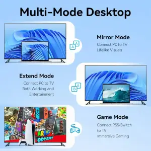 Кабель HDMI M - M, 8.0 м, V2.0, 4K 60Гц, обплетення, Zinc Alloy Type чорний Vention (ALMBK) UA