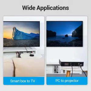 Кабель HDMI M - M, 2.0м, V2.1, 8K 60Гц обплетення, чорний Vention (AALBH) UA