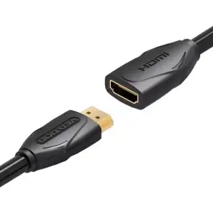 Кабель HDMI M - F (подовжувач), 2.0 м, V2.0, 4K 60Hz PVC Vention (VAA-B06-B200) UA