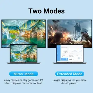 Кабель HDMI M - F (подовжувач), 2.0 м, V2.0, 4K 60Hz PVC Vention (VAA-B06-B200) UA