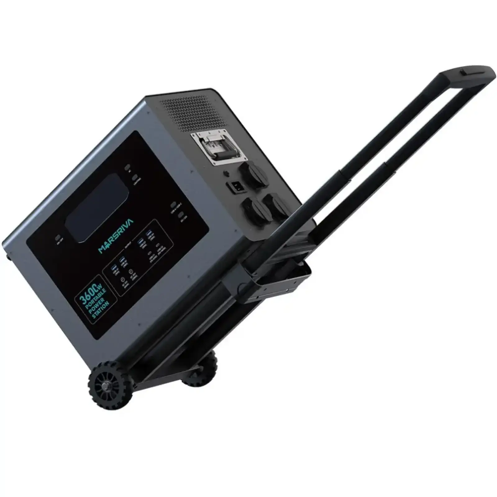 Зарядна станція Marsriva MP36 3600W (3686.4Вт/г) AC,UPS, USB-C PD 140 Вт LiFePo4 (MP36_MARSRIVA) UA