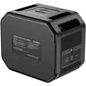 Зарядна станція Choetech BS064 2500Вт (2160Вт/г) AC,LiFePo4,MPPT, UPS, PD 140 Вт (BS064-EU-BK) UA