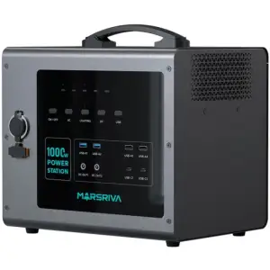 Зарядна станція Marsriva MP10 1000Вт (1176Вт/г) DC, UPS, MPPT, PD 40Вт, LiFePo4 (MP10V2_MARSRIVA) UA