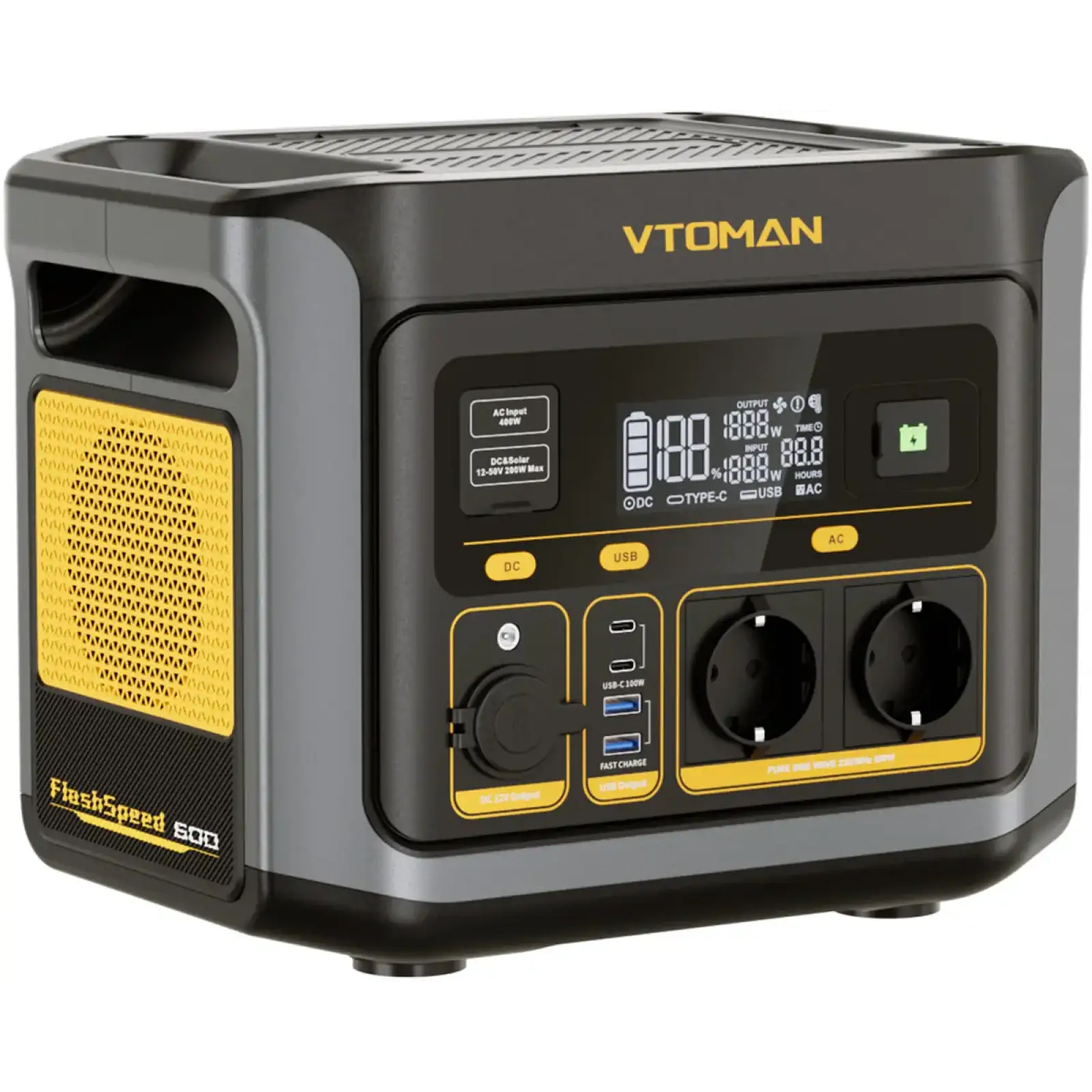 Зарядна станція Vtoman FlashSpeed 600 UA