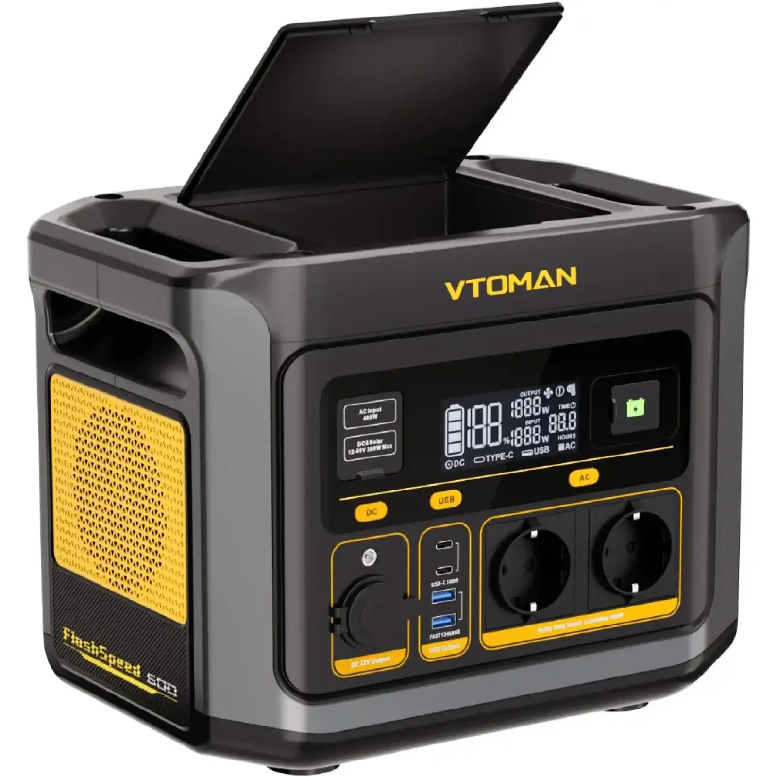 Зарядна станція Vtoman FlashSpeed 600 UA