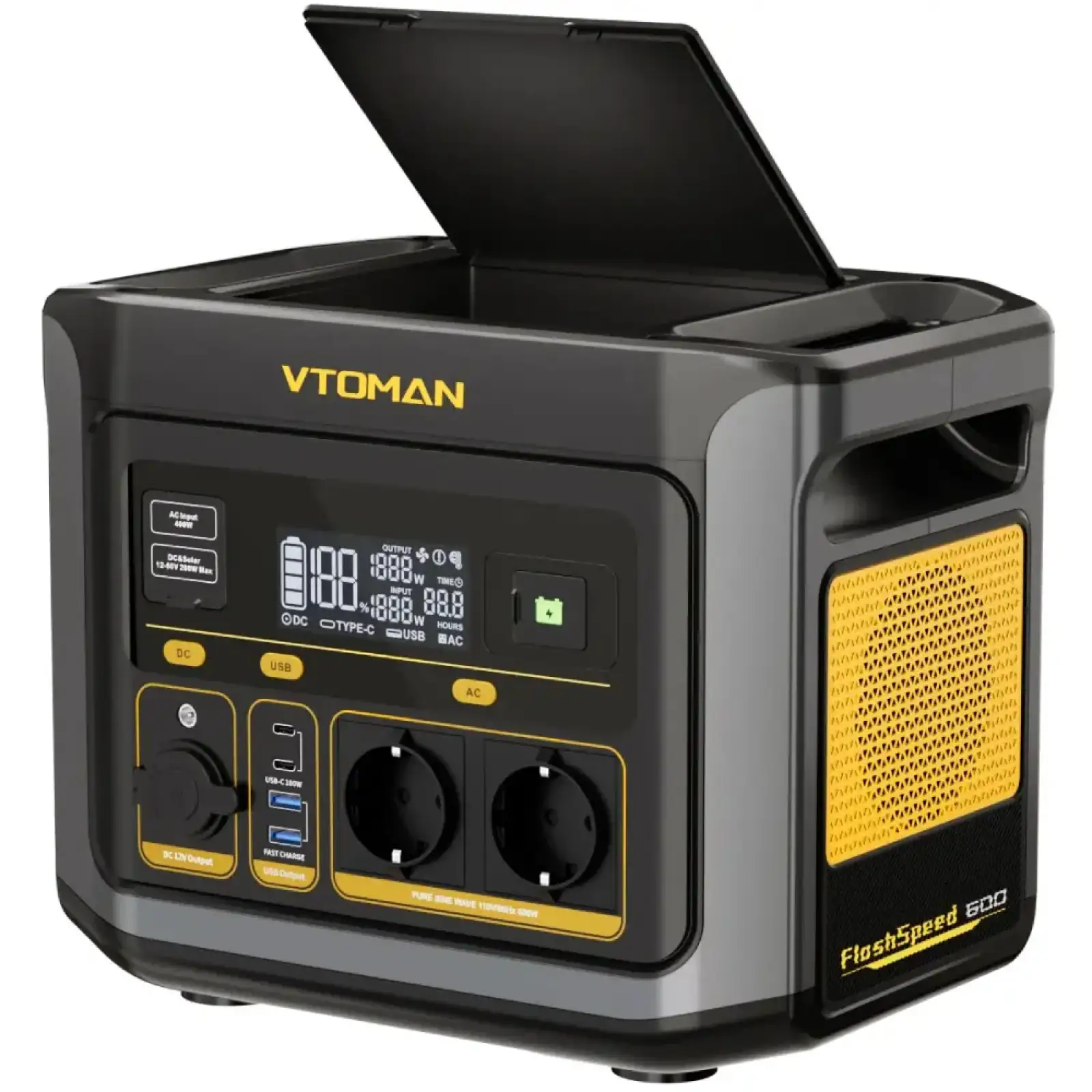 Зарядна станція Vtoman FlashSpeed 600 UA
