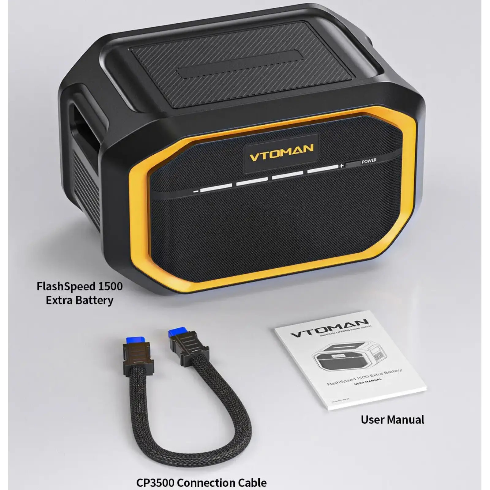 Батарея до зарядної станції Vtoman серії FlashSpeed PB-81 1548 Вт/г LiFePo4 (FlashSpeed 1500 Battery) UA