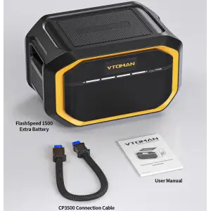 Батарея до зарядної станції Vtoman серії FlashSpeed PB-81 1548 Вт/г LiFePo4 (FlashSpeed 1500 Battery) UA