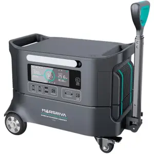 Зарядная станция Marsriva HES20 2200 Вт 2074Вт/г, 4xAC USB-C, UPS, LiFePO4 App (HES20_MARSRIVA) UA