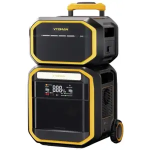 Зарядна станція Vtoman FlashSpeed Pro 3600 (3096 Вт/г) + Extra Battery 2816 Вт/год LiFePo4 (FlashSpeedPro3600+Battery) UA