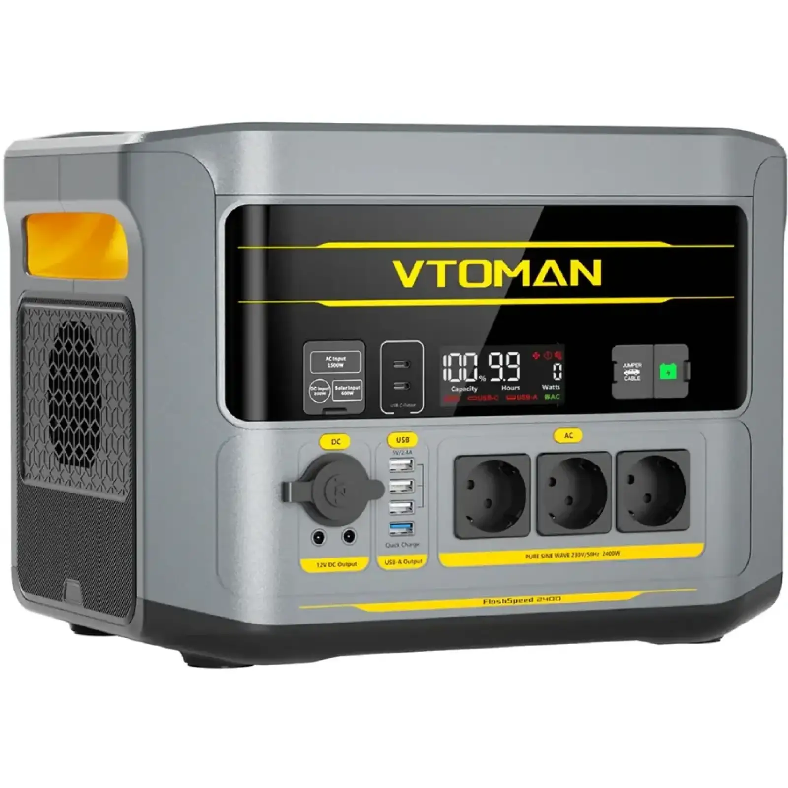 Зарядна станція Vtoman FlashSpeed 2400 UA