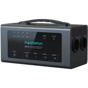 Зарядна станція Marsriva MP3S 300Вт (313.6 Вт/г) DC PD 60Вт, MPPT, LiFePO4 (MP3SV2_MARSRIVA) UA
