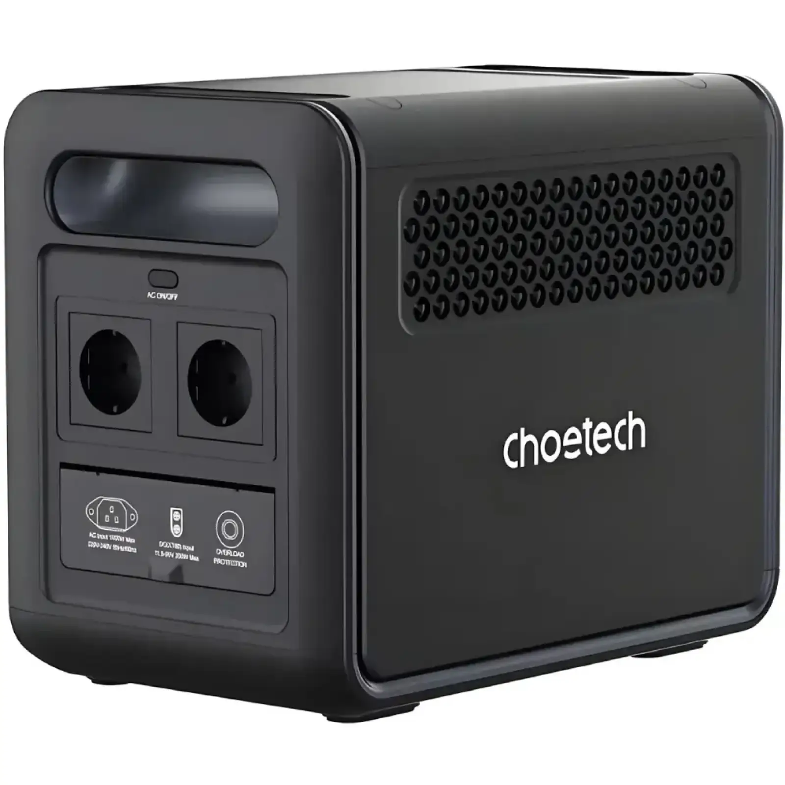 Зарядна станція Choetech BS068 1200Вт (1024Вт/г) AC,LiFePo4,MPPT, UPS, USB-C PD100 Вт (BS068-EU-GY) UA