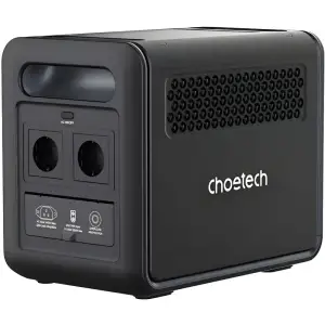 Зарядна станція Choetech BS068 1200Вт (1024Вт/г) AC,LiFePo4,MPPT, UPS, USB-C PD100 Вт (BS068-EU-GY) UA