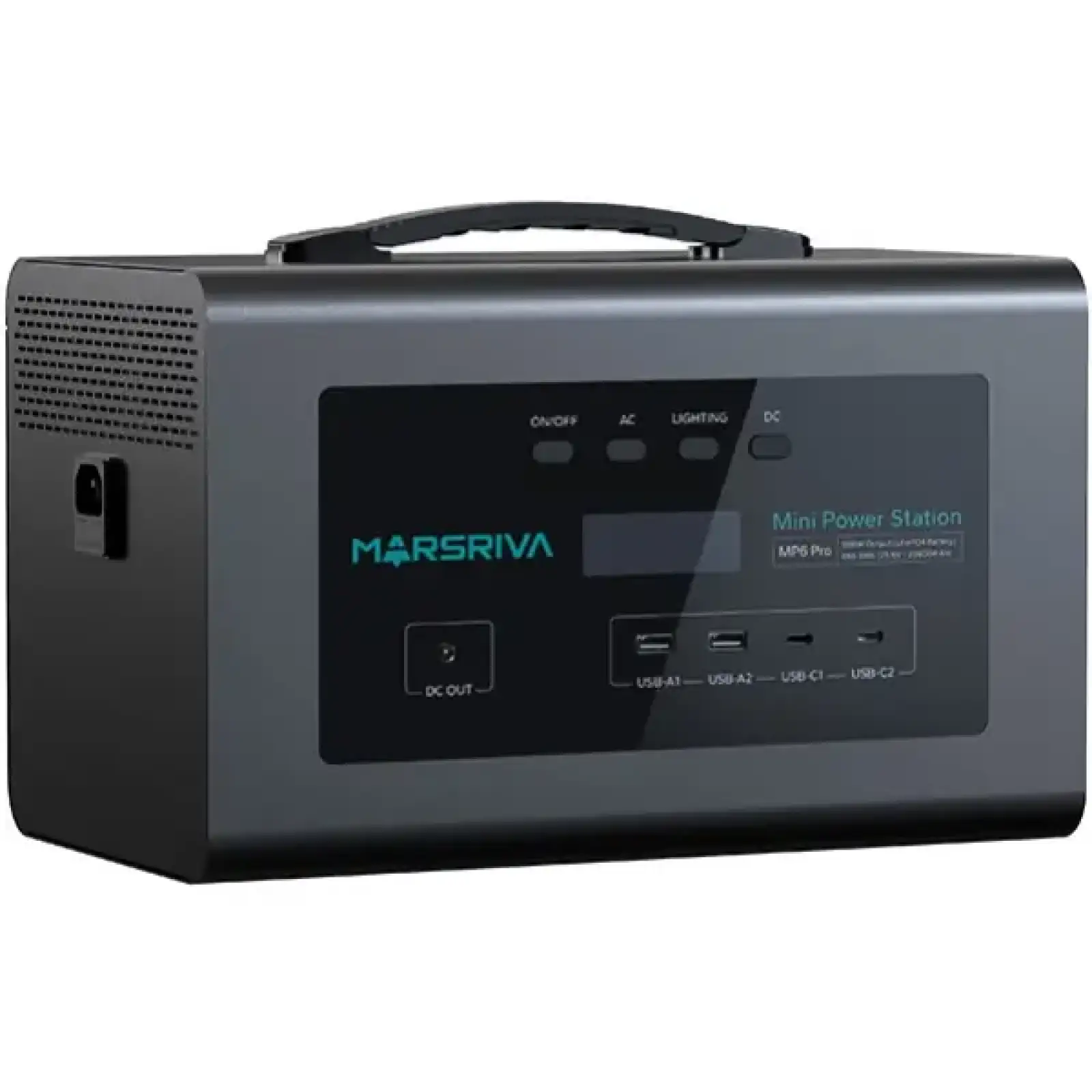 Зарядна станція Marsriva MP6 Pro 600Вт (627.2 Вт/г) DC PD 60Вт, UPS, MPPT, LiFePo4 (MP6ProV2_MARSRIVA) UA