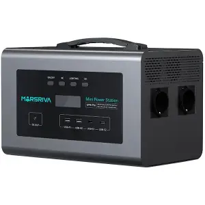 Зарядна станція Marsriva MP6 Pro 600Вт (627.2 Вт/г) DC PD 60Вт, UPS, MPPT, LiFePo4 (MP6ProV2_MARSRIVA) UA